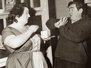 Hattie Jacques with Hancock