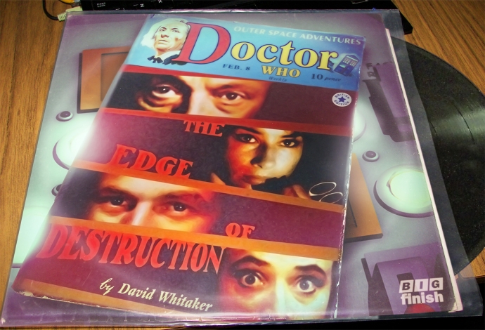 The Edge of Destruction Big Finish vinyl EP, honest